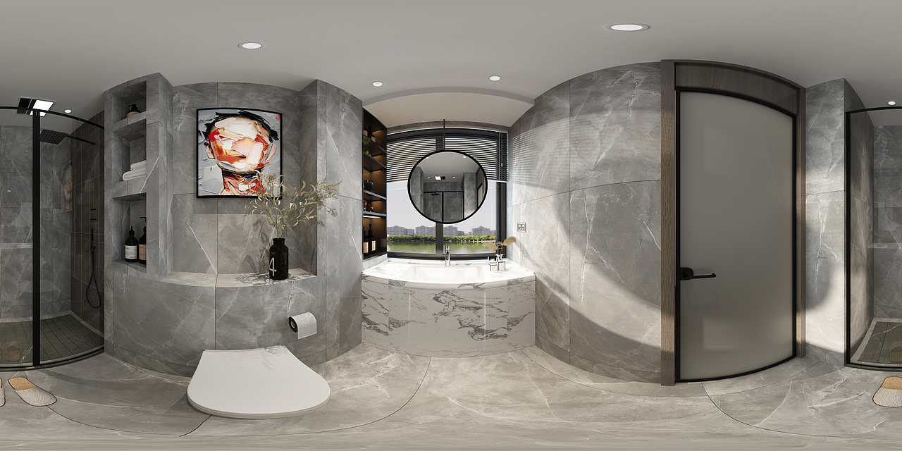 深圳装修:天鹅湖三期超美效果图