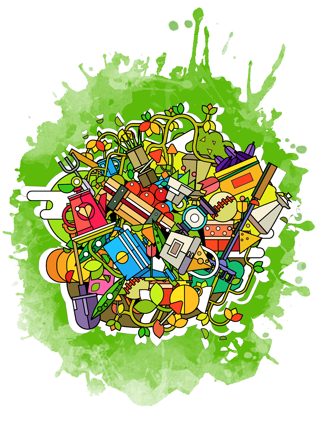 系列装饰画|平面|图案|小蒋啊啊啊啊啊_原创作品-站酷zcool