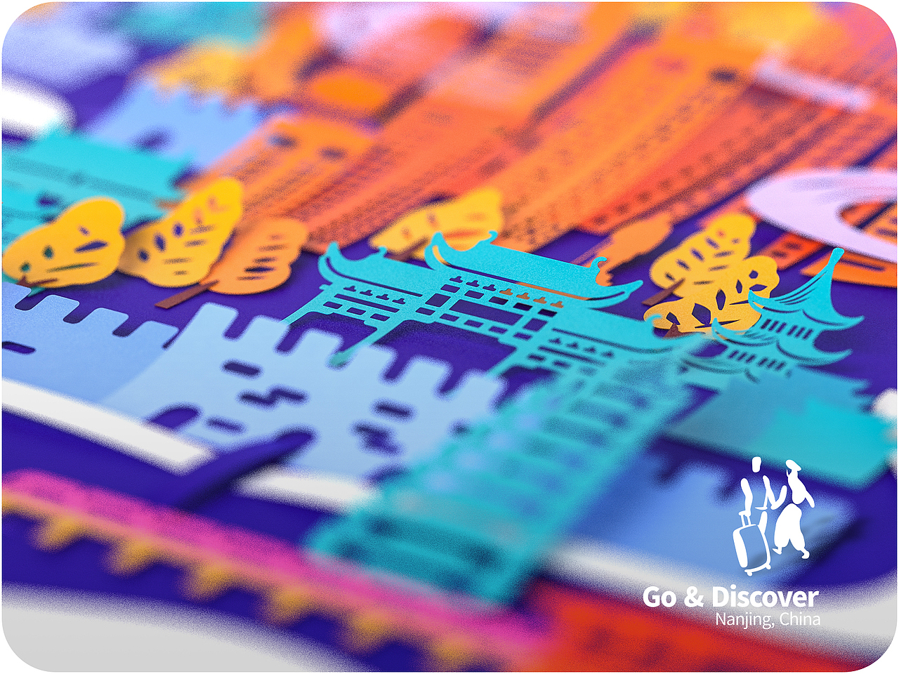 Go & Discover Illustration 城市发现之旅  南京