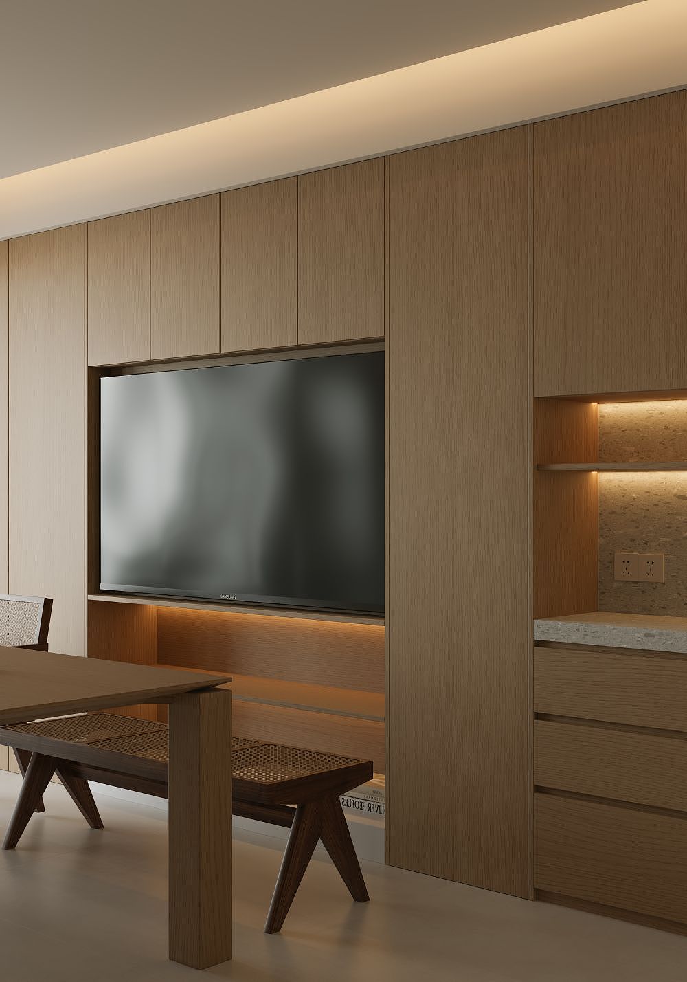 效果图|原木元素