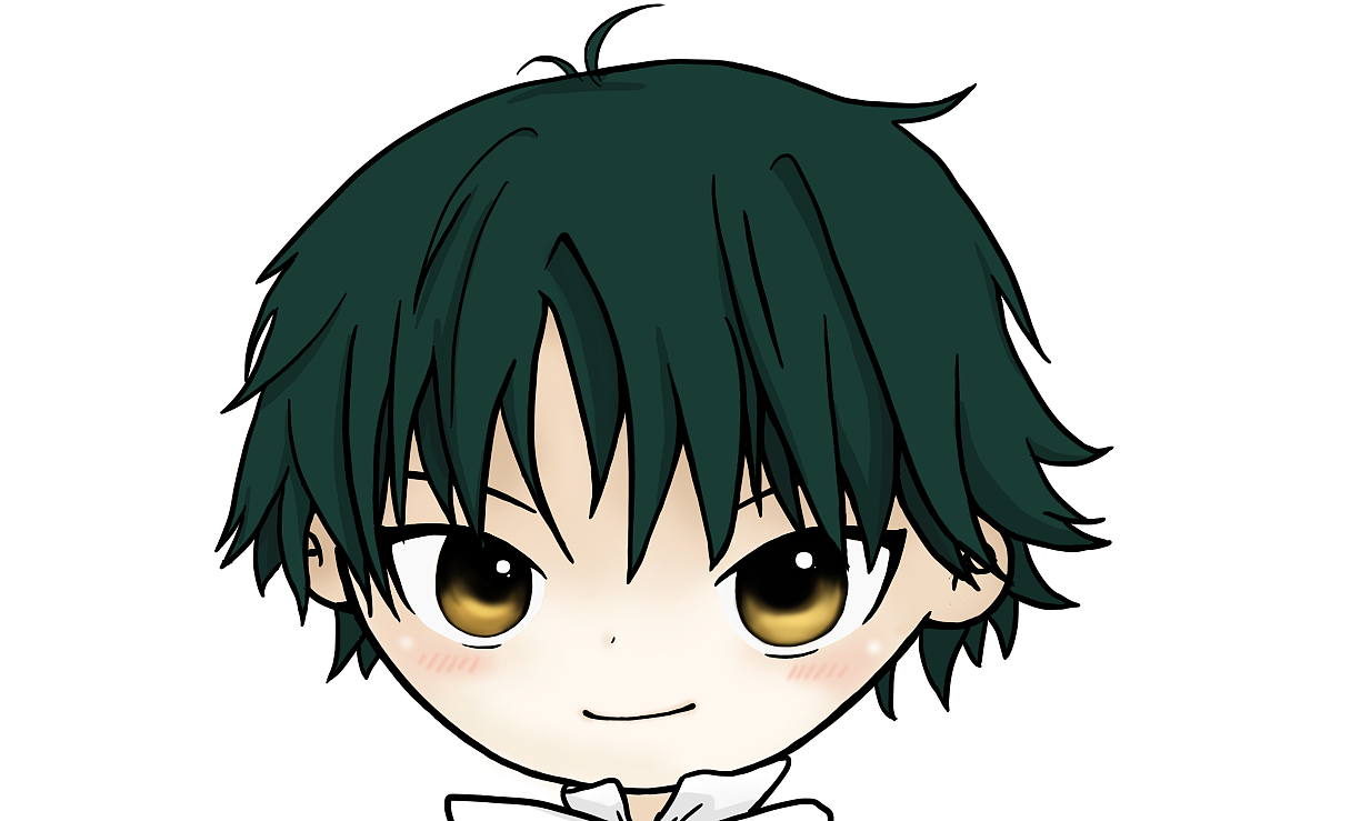 越前龙马 Q版 ｜数位板练习 4（图ZOTE2MTk2ODQ=） - 创作习作 - 站酷设计师安越白原创素材 - 站酷ZCOOL