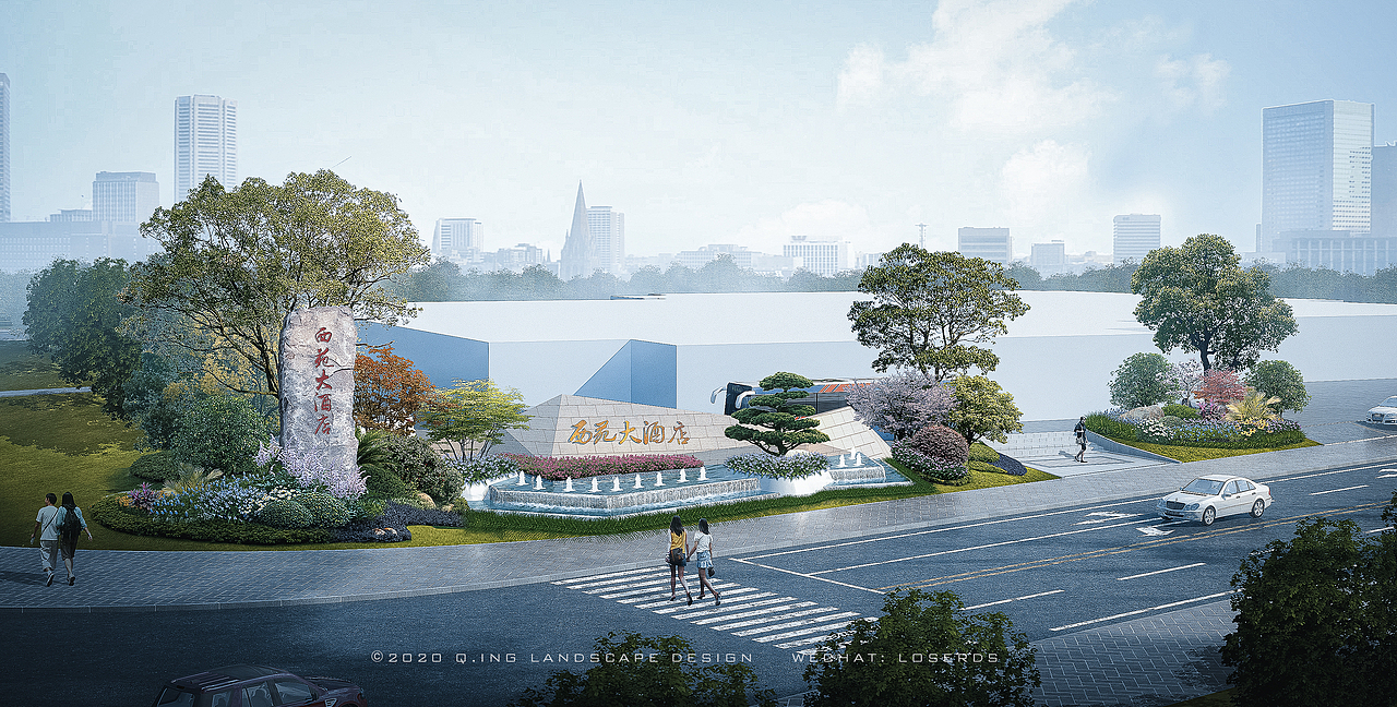 久违的鸟瞰（图ZMjAyMjU4NDI4） - 景观设计 - 站酷设计师深巷如途原创素材 - 站酷ZCOOL