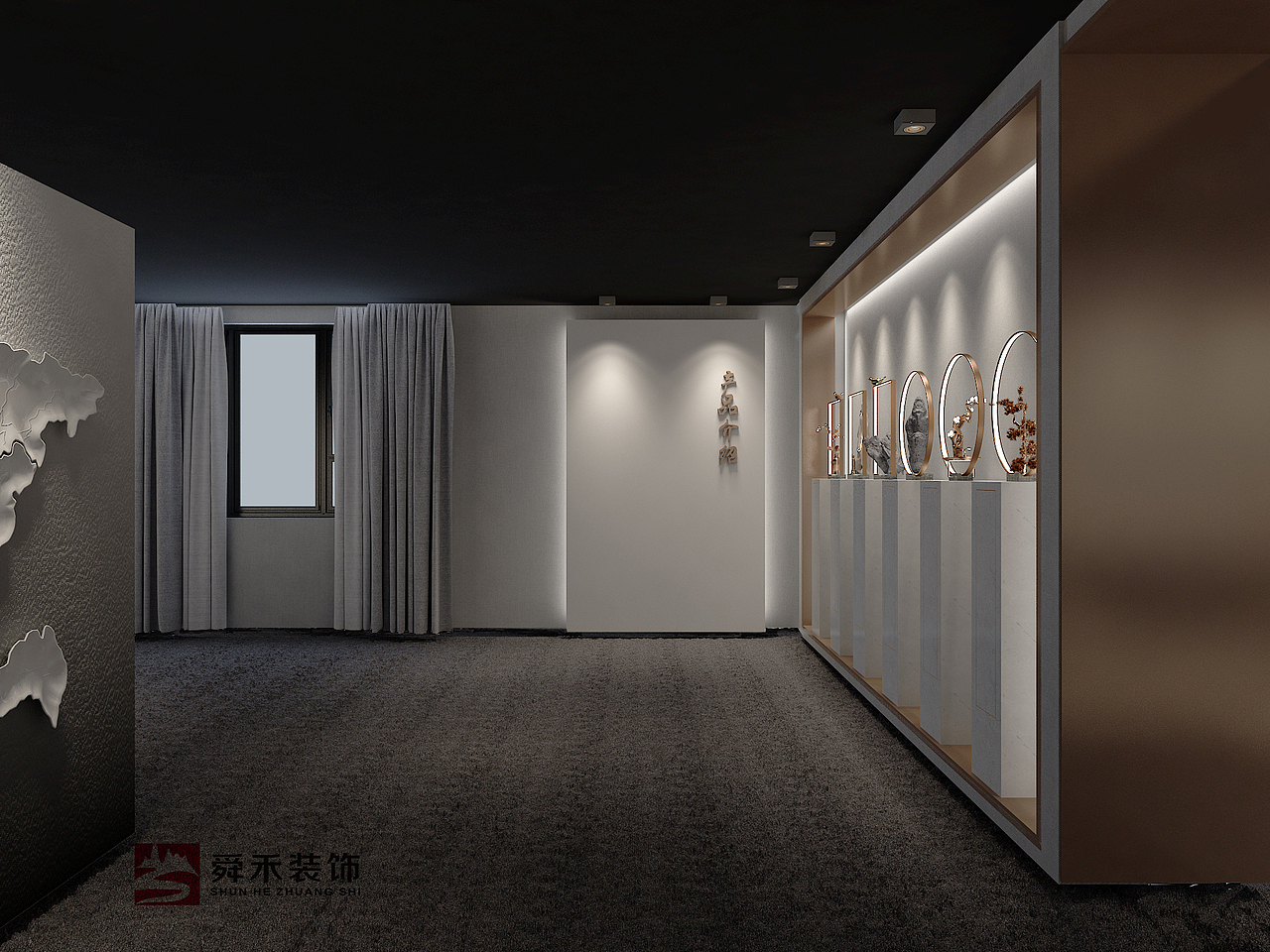 济南陶瓷展厅展馆艺术馆装修设计