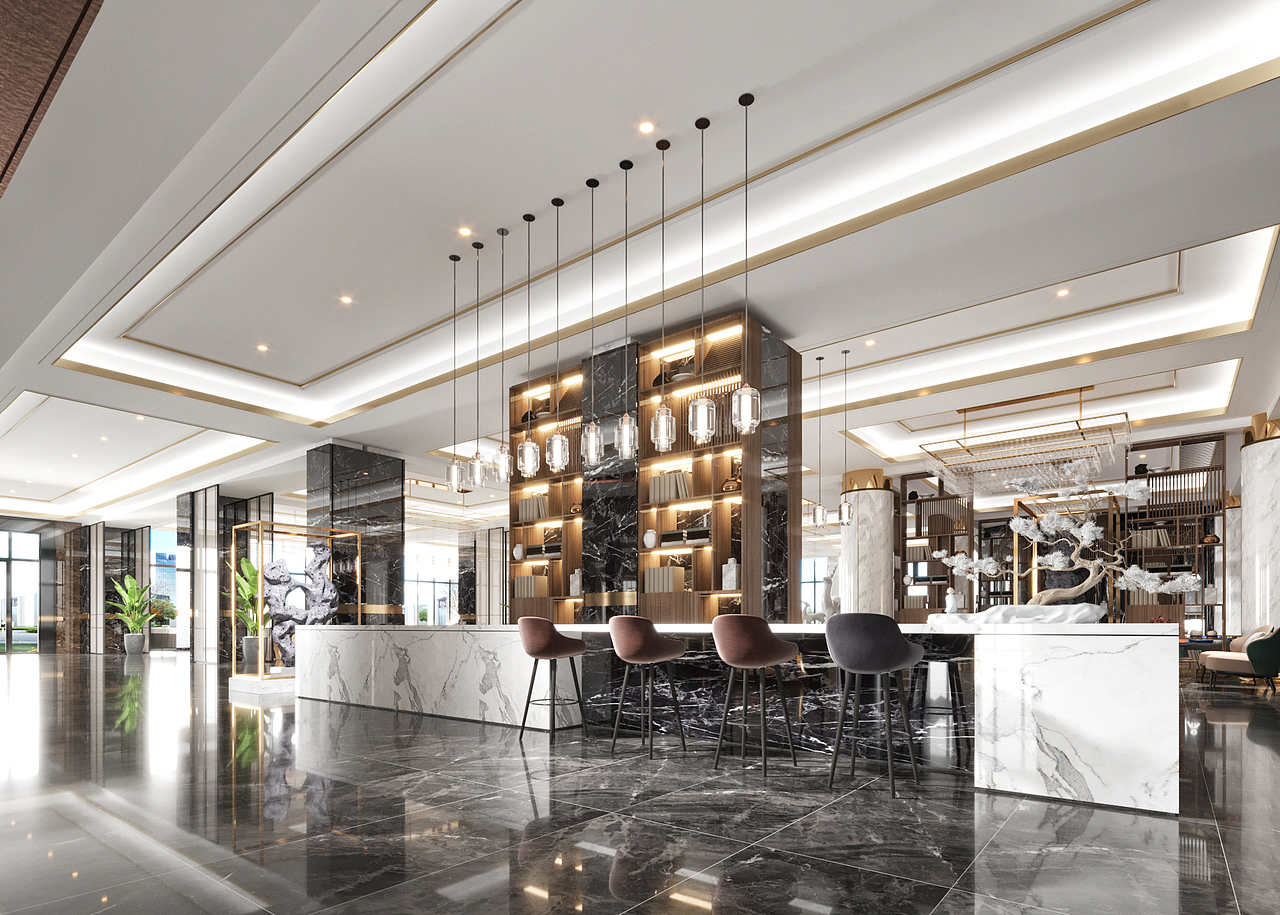 售楼部（图ZMjQ4MDg2ODA0） - 商业空间设计 - 站酷设计师一品设计王文原创素材 - 站酷ZCOOL