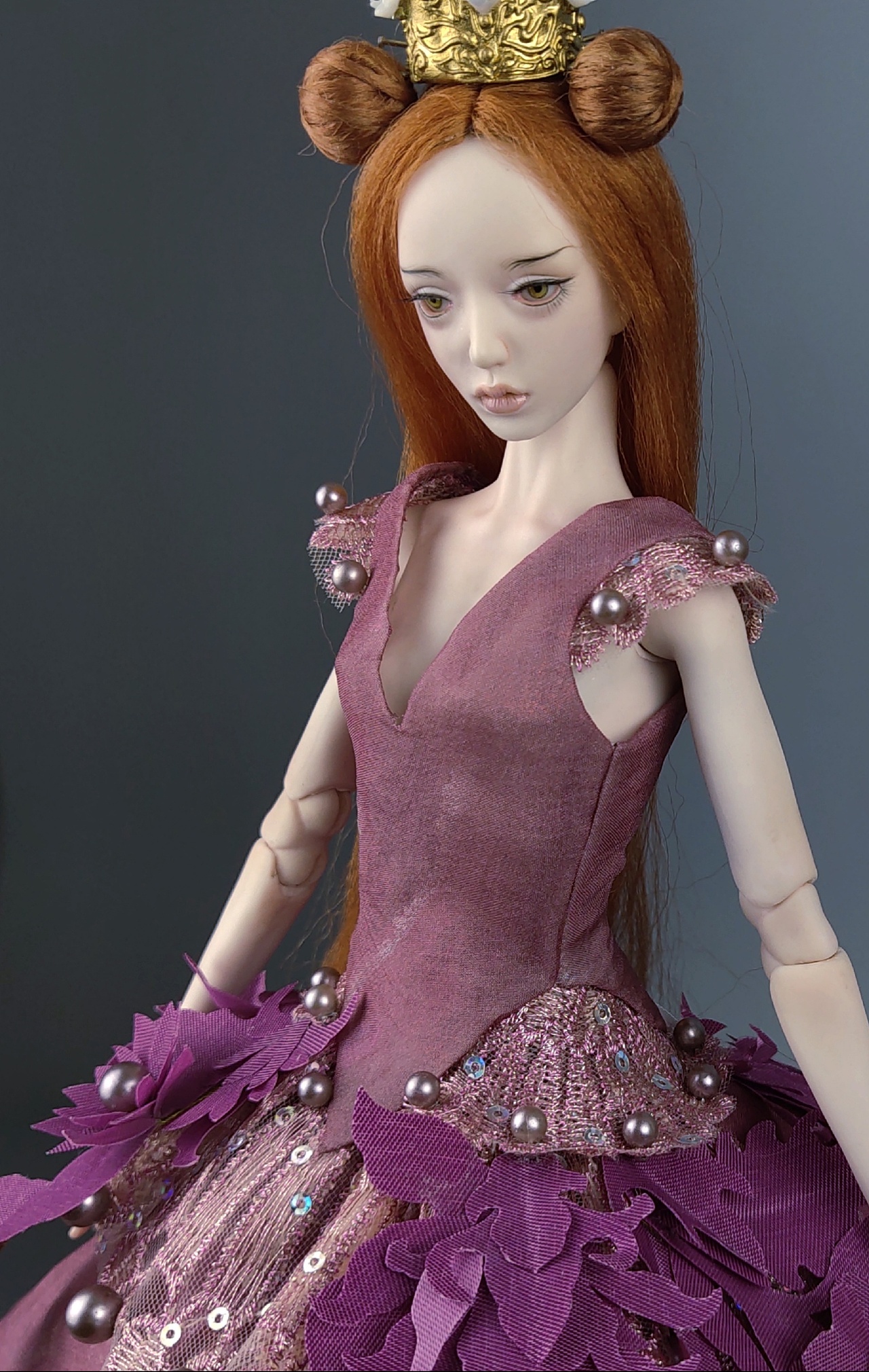 陶瓷bjd自制43厘米陶瓷娃娃