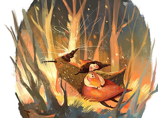 風(fēng)格臨摹-《salulu的畫》（個(gè)人主頁-ZNDMyNDY0NDQ=） - 創(chuàng)作習(xí)作 - 站酷設(shè)計(jì)師大魔王DMW原創(chuàng)素材 - 站酷ZCOOL