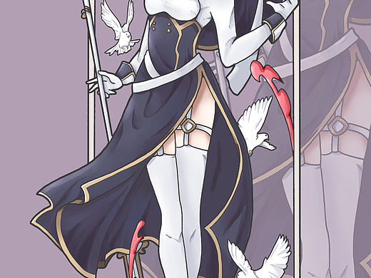 战斗修女立绘
