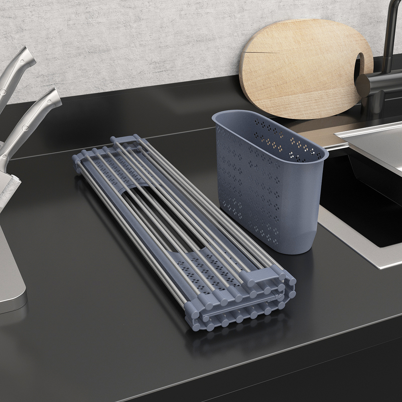 沥水架展示（图ZMjM5ODU4MTE2） - 生活用品 - 站酷设计师无心无梦原创素材 - 站酷ZCOOL