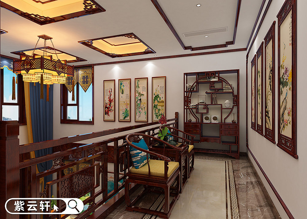 古典中式设计家装效果图