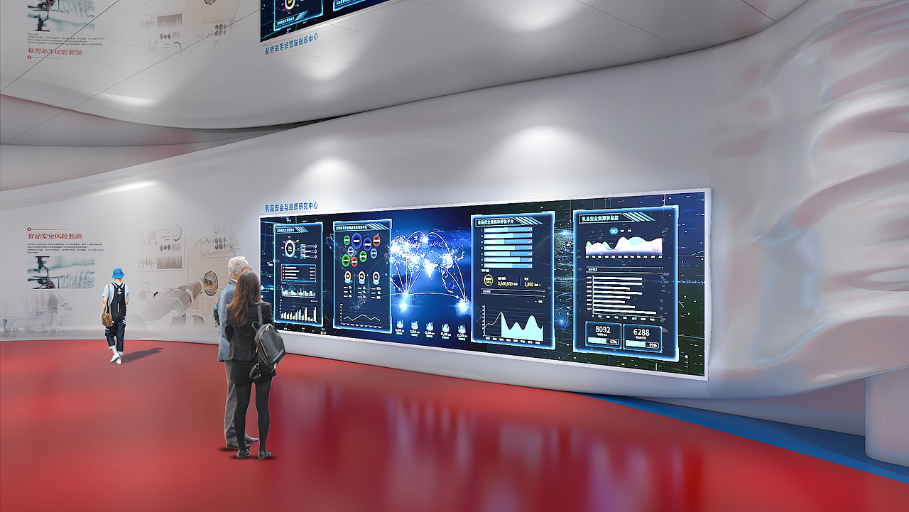 国家乳业技术创新中心-展厅平面