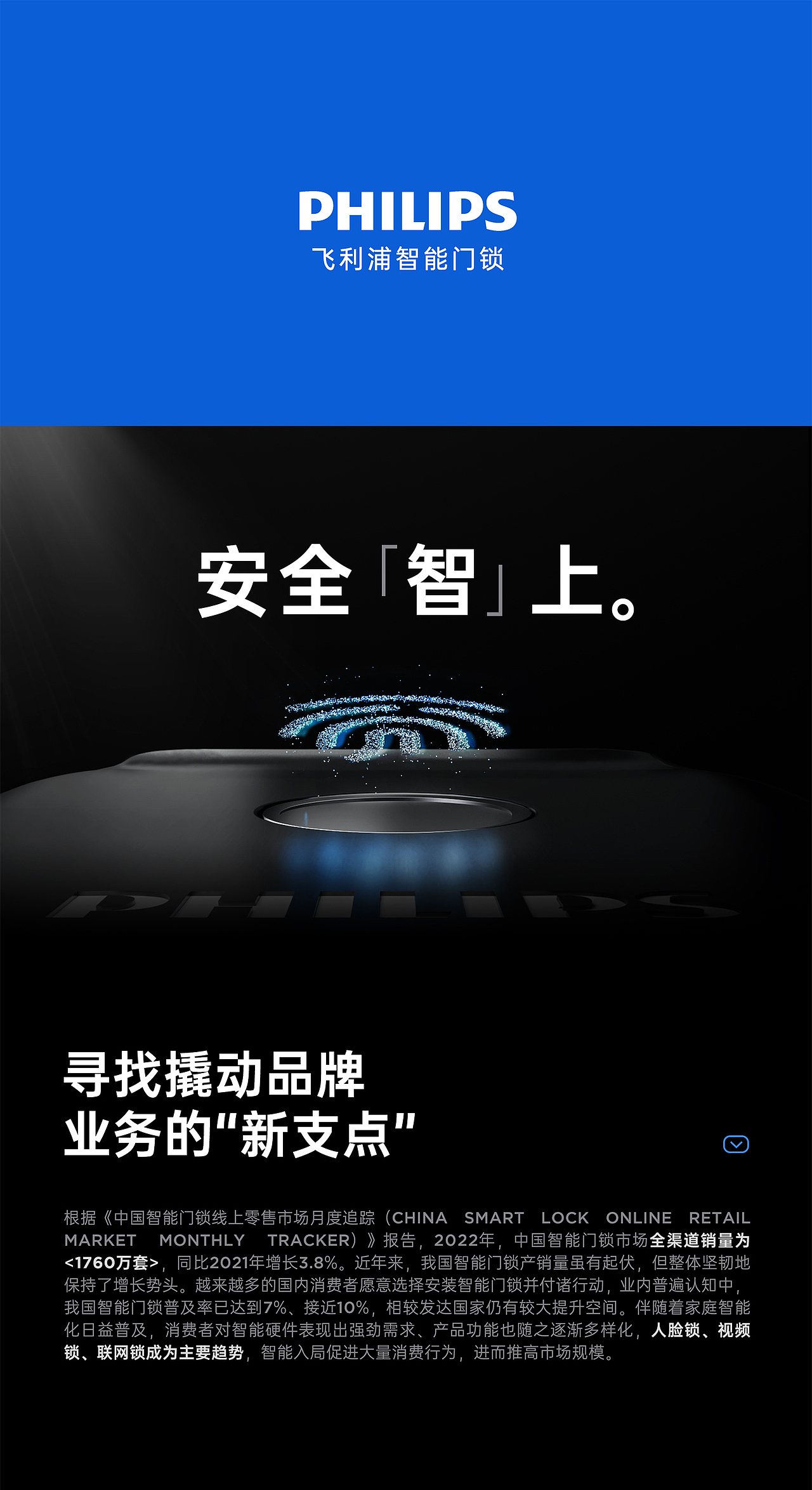 PHILIPS飞利浦丨智能锁全案