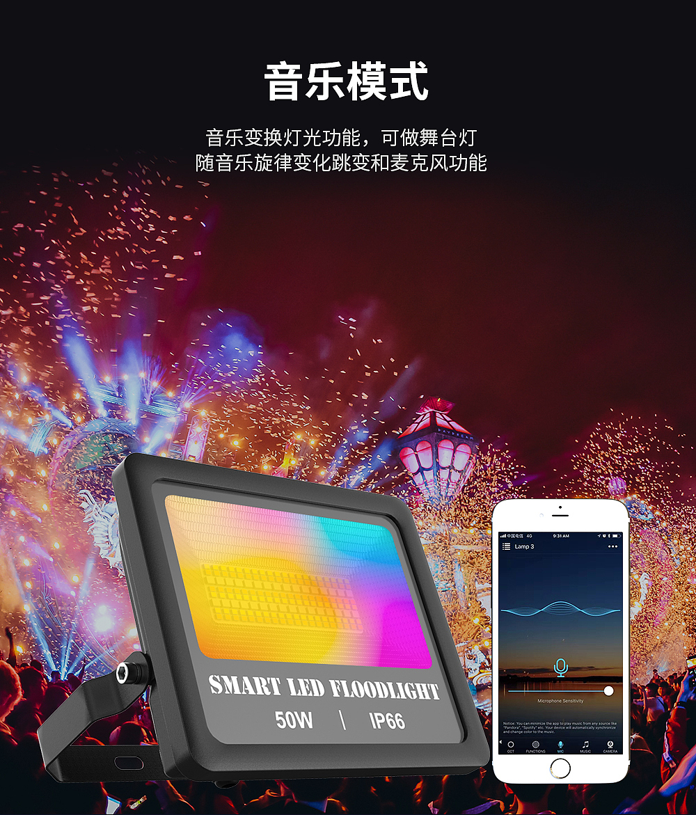 蓝牙组网RGB智能泛光灯（图ZMzIxMjU0NTY4） - 电子产品 - 站酷设计师流浪太空人原创素材 - 站酷ZCOOL