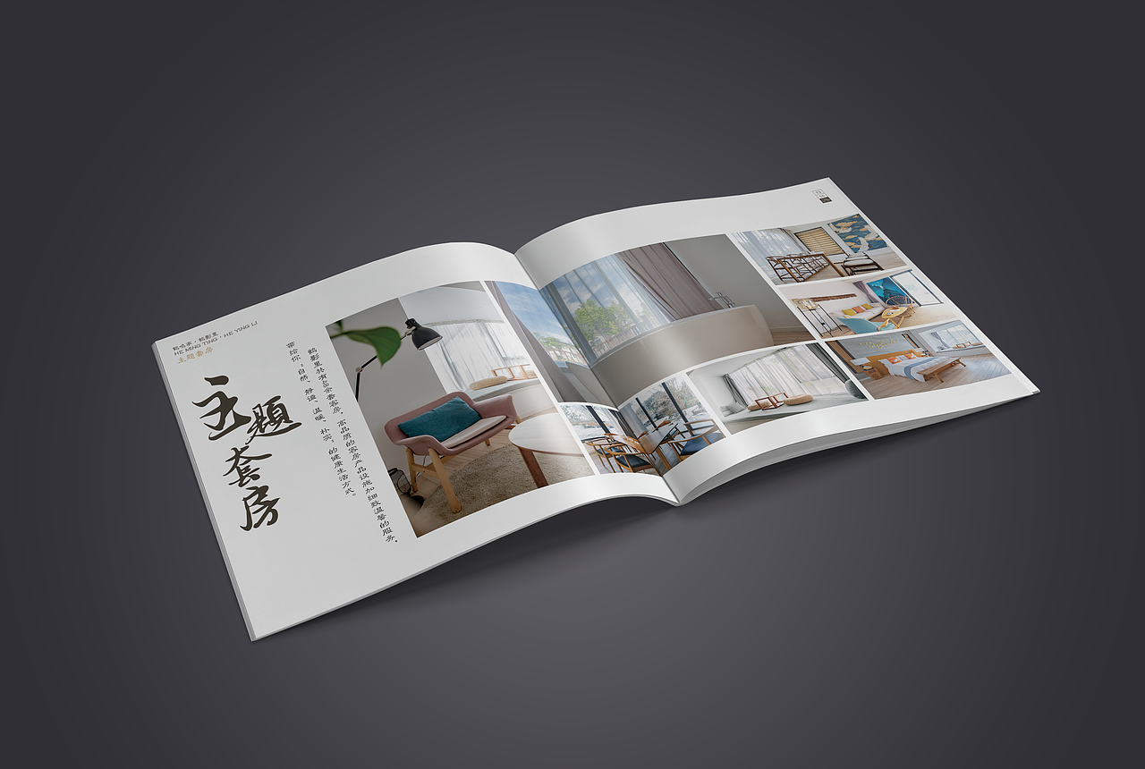 【画册设计】-鹤影里民宿-WS·M