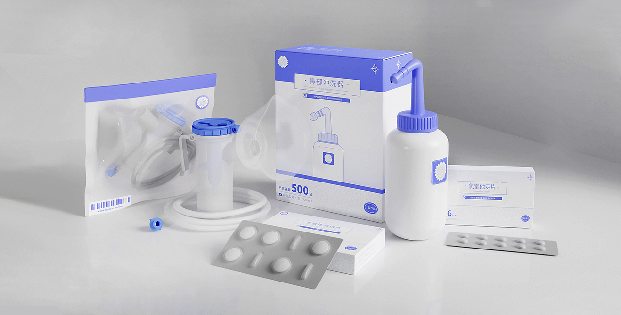 《变应原研究室》过敏症科普信息可视化设计