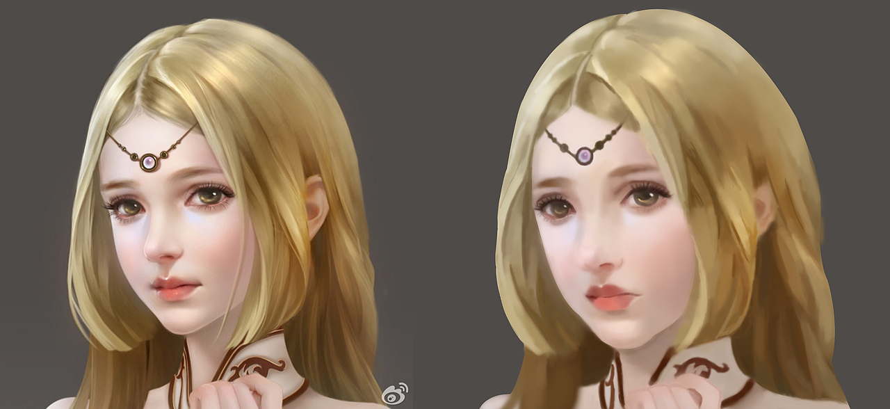 美女手绘（图ZNzc2Njc5NTI=） - 创作习作 - 站酷设计师Nora1019原创素材 - 站酷ZCOOL