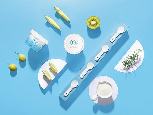 简爱酸奶-产品拍摄