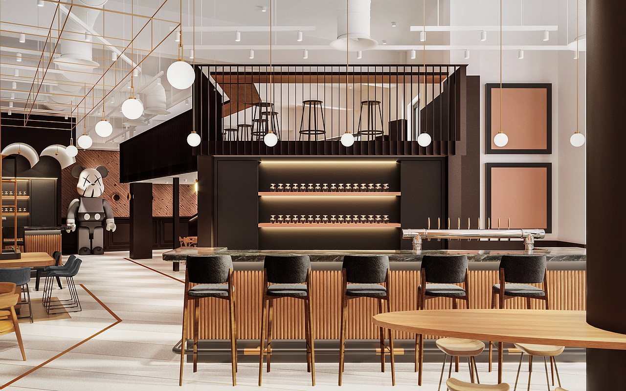 BAOYU精酿啤酒餐厅概念设计（图ZMjIzMzU5MjY0） - 家装设计 - 站酷设计师辛举鹏原创素材 - 站酷ZCOOL