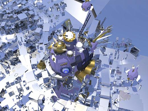 MAYA建模——鱼怪（个人主页-ZMzYwNTU0MDg=） - 场景 - 站酷设计师mmm989原创素材 - 站酷ZCOOL