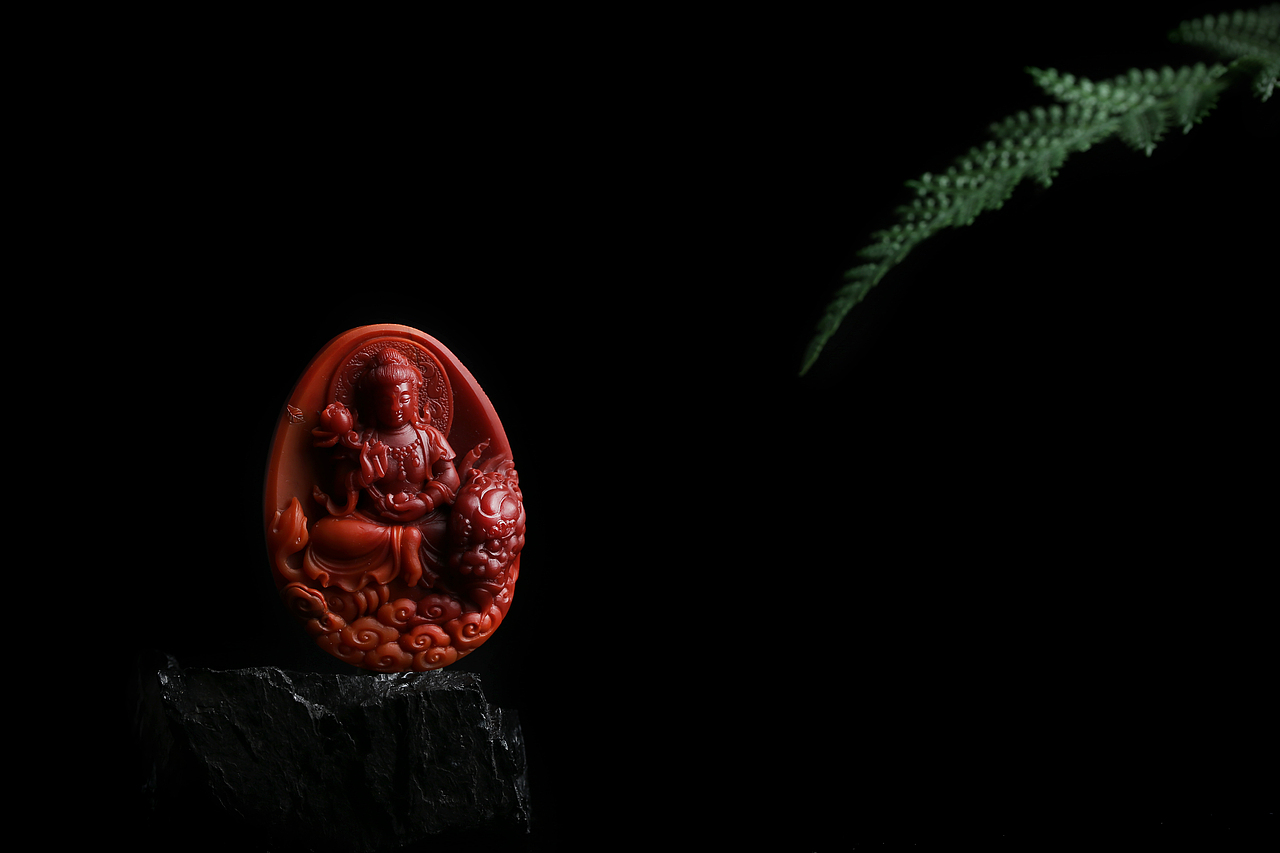 南红菩萨雕件（图ZMjMxNzI3ODY0） - 产品摄影 - 站酷设计师Da圣君原创素材 - 站酷ZCOOL