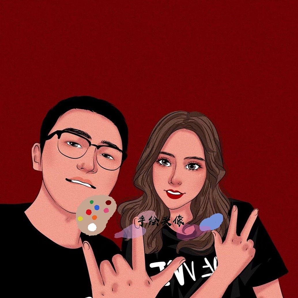 手绘头像（图ZMjM0NzE2NDA0） - 单幅漫画 - 站酷设计师画图酱原创素材 - 站酷ZCOOL