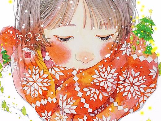 十二月（个人主页-ZMjUzNjU1MTY=） - 商业插画 - 站酷设计师陈叉子原创素材 - 站酷ZCOOL