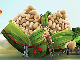 端午節(jié)零食海報(bào)