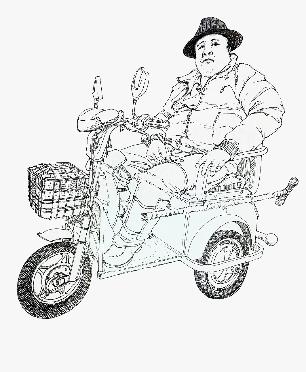 东北爷们（图ZMTE5MzUwNjQ=） - 绘画 - 站酷设计师70后老李原创素材 - 站酷ZCOOL