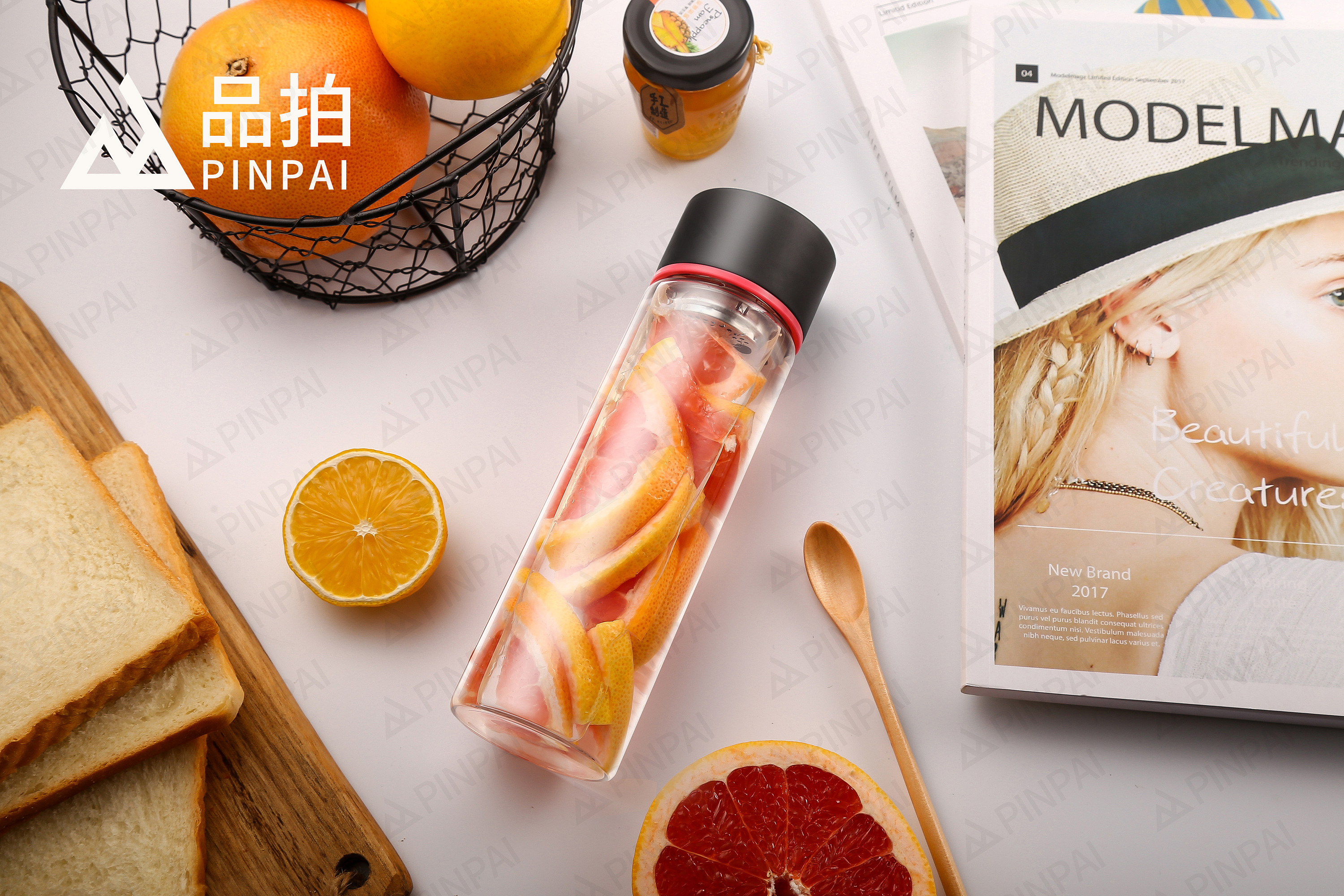 玻璃杯 场景搭配 产品摄影