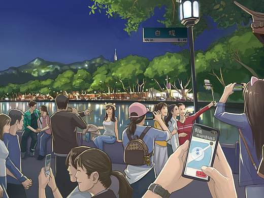 杭州游记（个人主页-ZNDY1MzMyNDg=） - 创作习作 - 站酷设计师浩华Ken原创素材 - 站酷ZCOOL