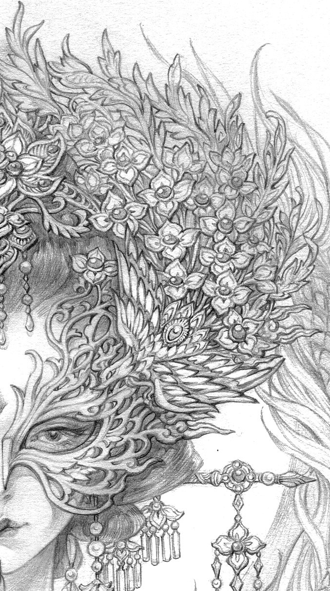 商业插图,铅笔线稿细节武汉/插画师/6年前/17197浏览古戈力1