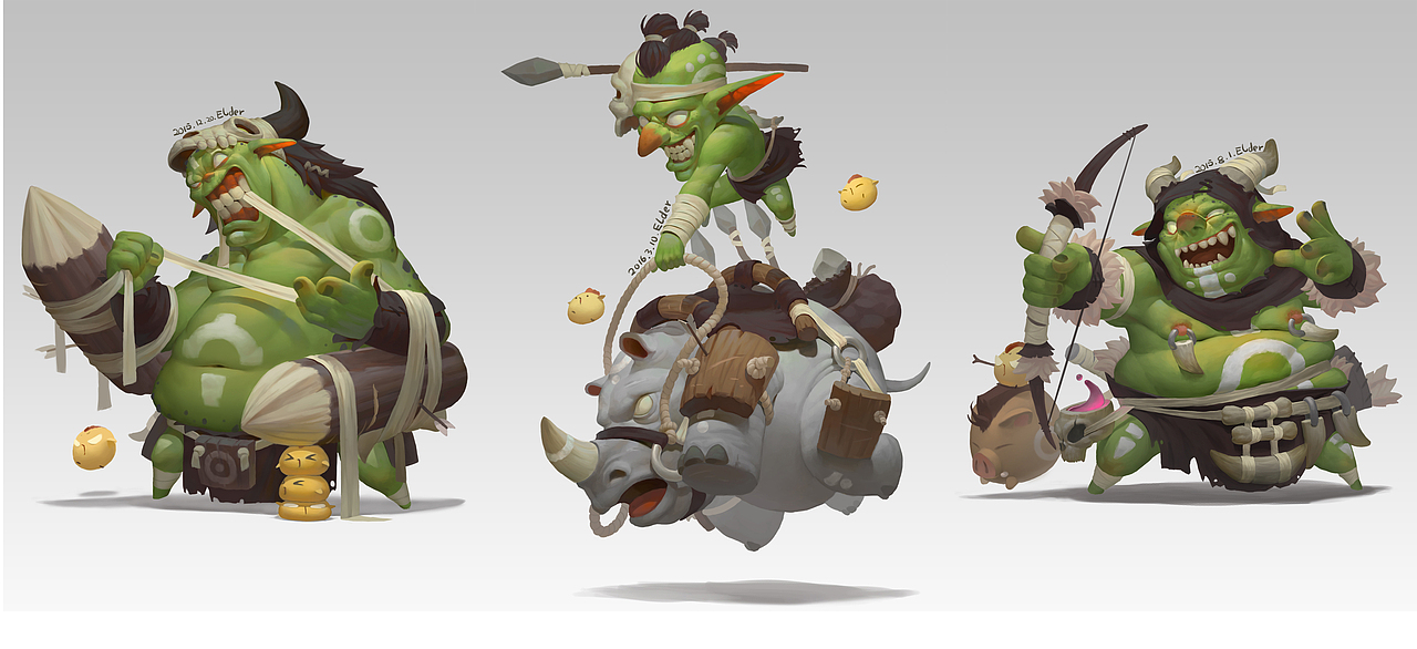 一套一套的图~有待更新（图ZMTE4NTAwNzA4） - 游戏原画 - 站酷设计师长老CSZ原创素材 - 站酷ZCOOL