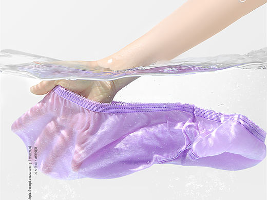 女士内裤产品拍摄｜极光视觉