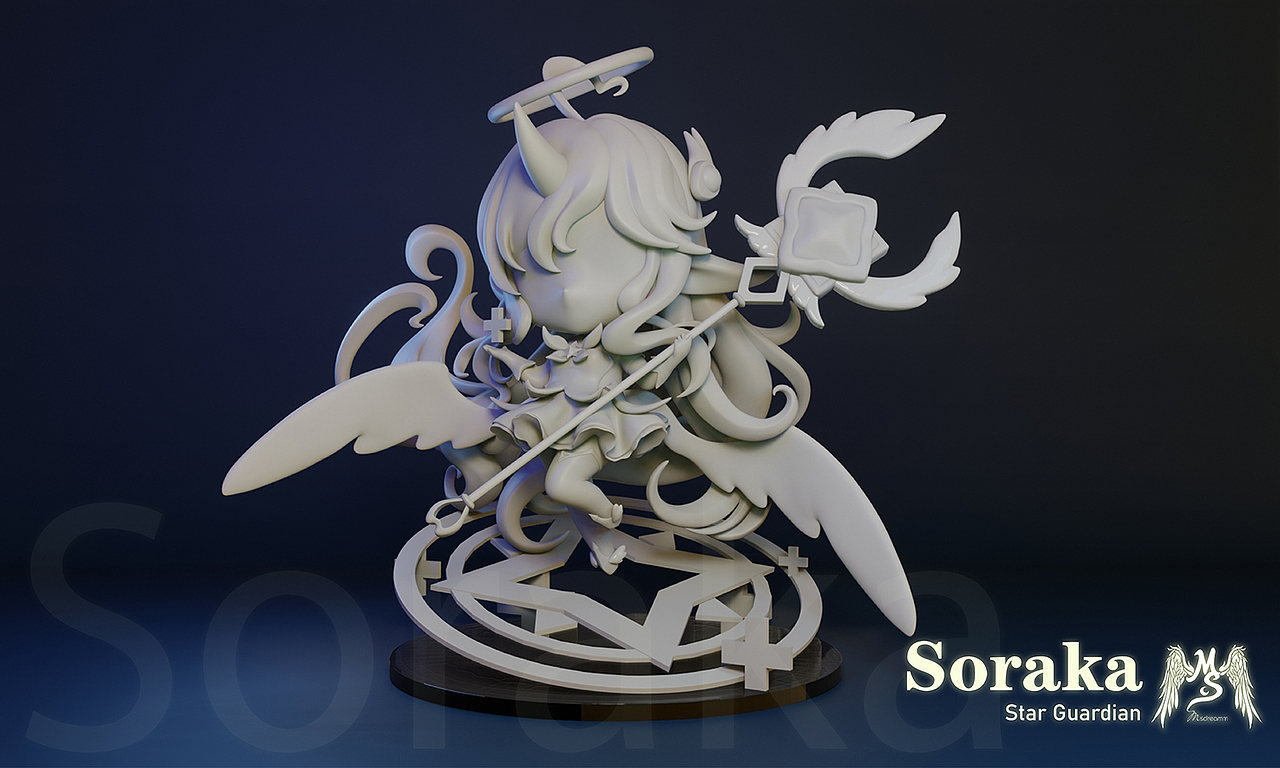 MsDreamm 索拉卡 星之守护者 3D模型（图ZMjgzOTA3MDQ0） - 人物/生物 - 站酷设计师MsDreamm原创素材 - 站酷ZCOOL