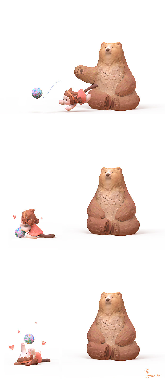 【Fammi】这只小熊不太冷