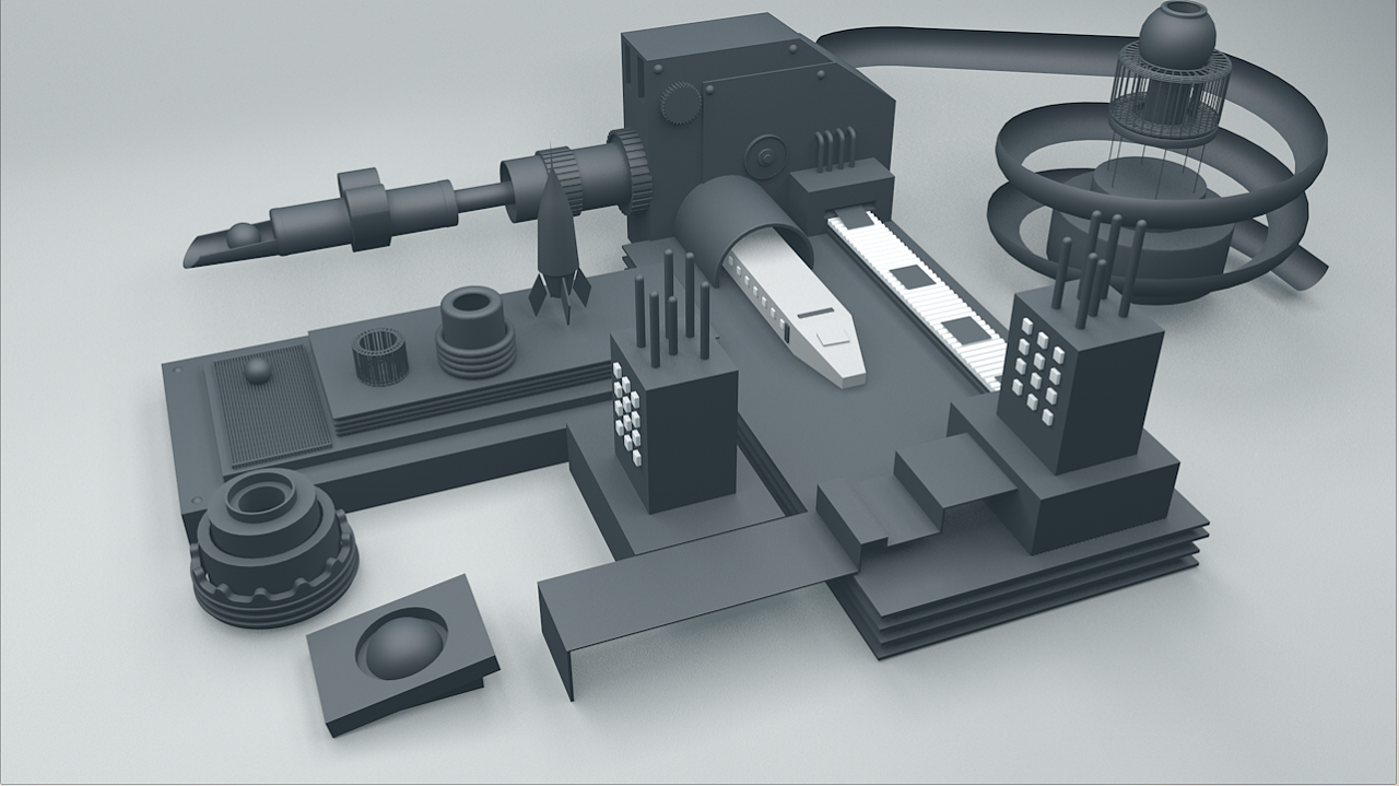 一个简单的基础建模 参考其他人的作品来