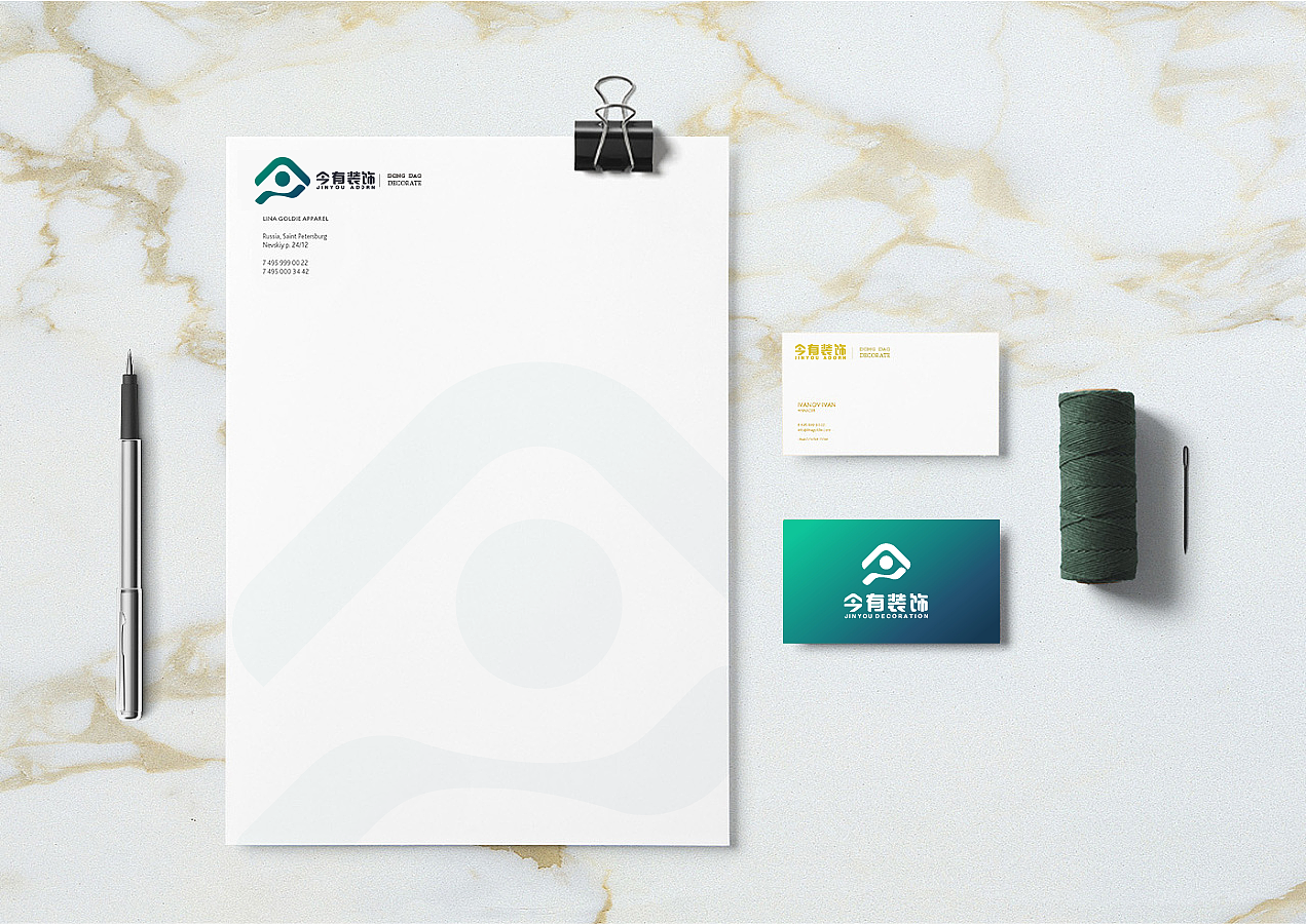 宜昌今有装饰工程有限公司（图ZMTMwMjM5ODU2） - Logo - 站酷设计师SUIVERSE宇宙视觉原创素材 - 站酷ZCOOL