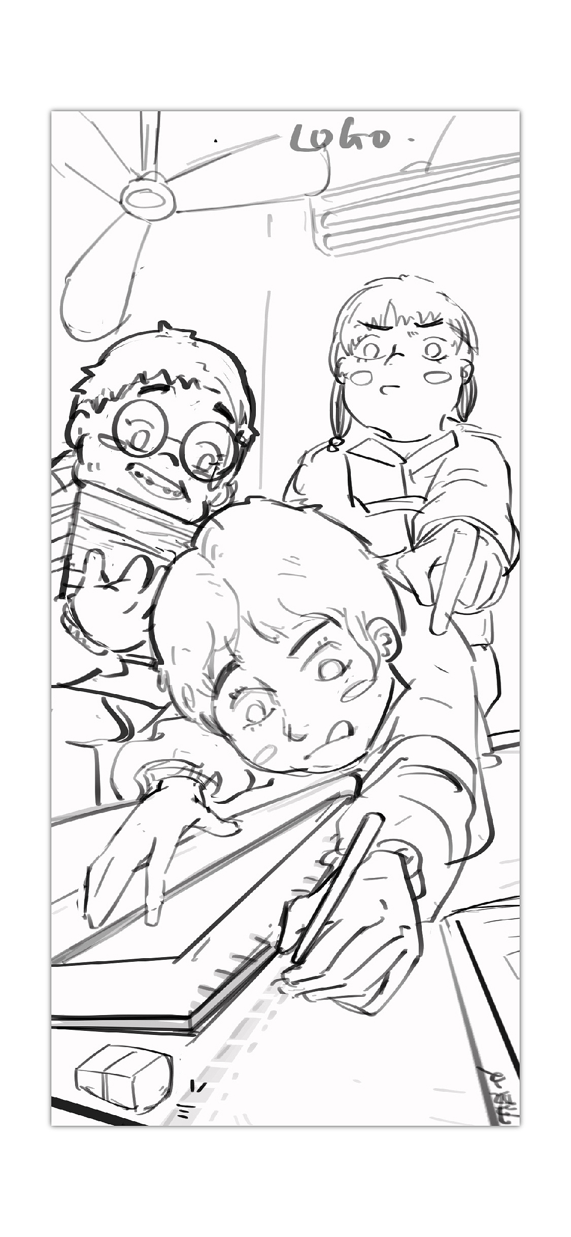 2020奥克斯开学海报-《那些年我们读书的日子》（图ZMjMyMTM0NTc2） - 商业插画 - 站酷设计师栀枣蟹原创素材 - 站酷ZCOOL