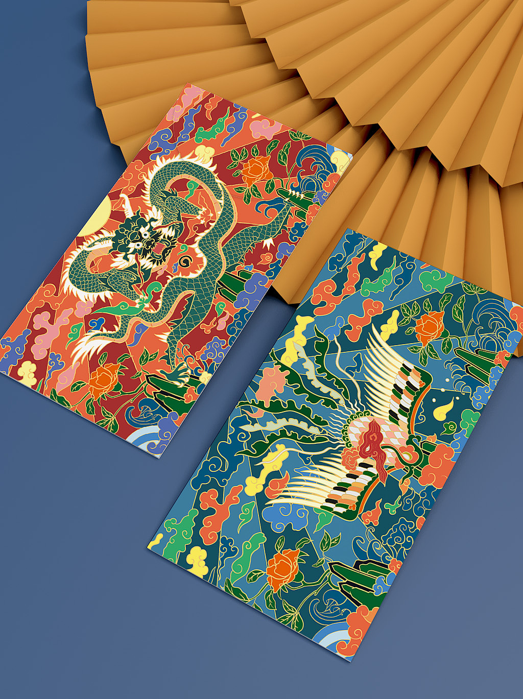 南京云锦毕业设计插画