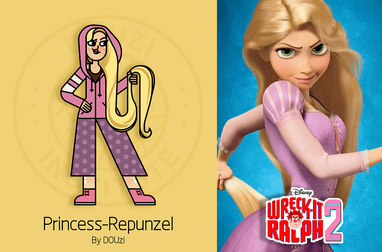 《无敌破坏王2》15个公主（图ZMTUyOTU1OTM2） - 创作习作 - 站酷设计师DOU_zi原创素材 - 站酷ZCOOL