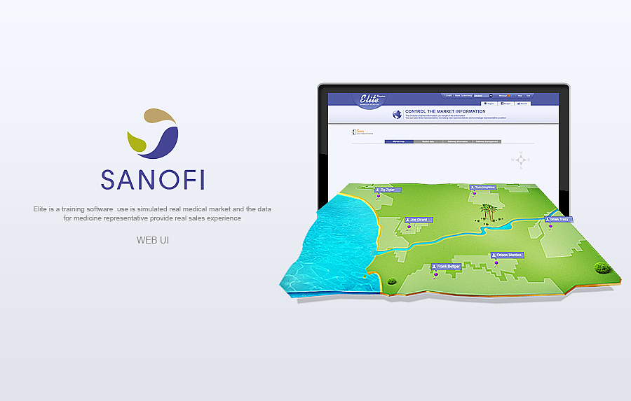 SANOFI医药代表培训软件 UI（图ZNjk5MTY2OA==） - 图标 - 站酷设计师MC_Design原创素材 - 站酷ZCOOL