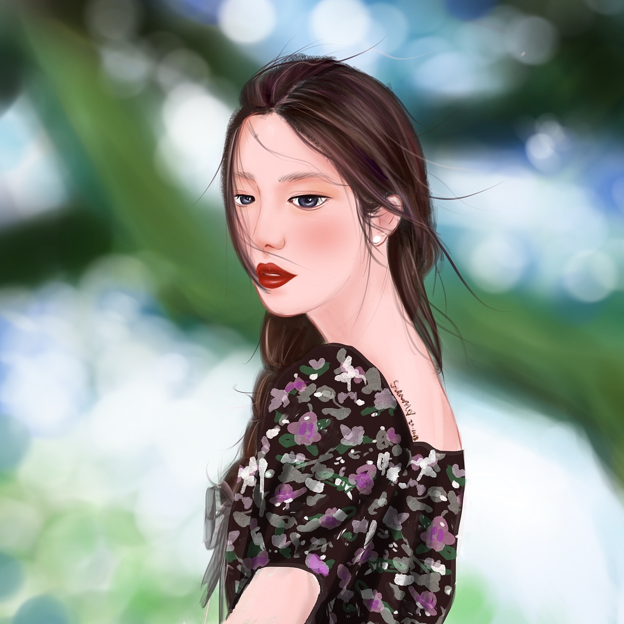 头像绘制（图ZMjM2NjgzMTg0） - 创作习作 - 站酷设计师沫大角原创素材 - 站酷ZCOOL