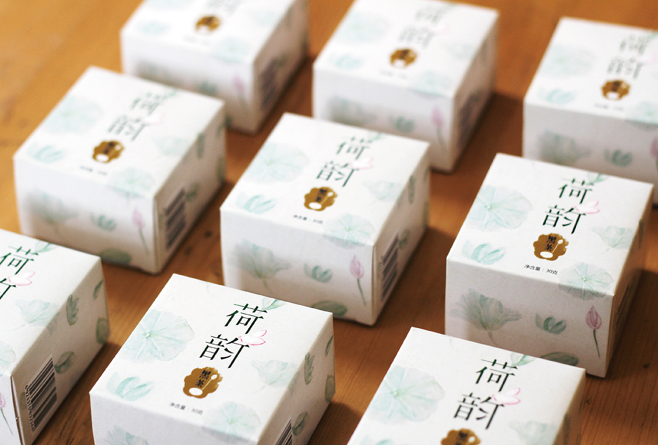骆驼九龙旗下品牌-荷韵黑茶
