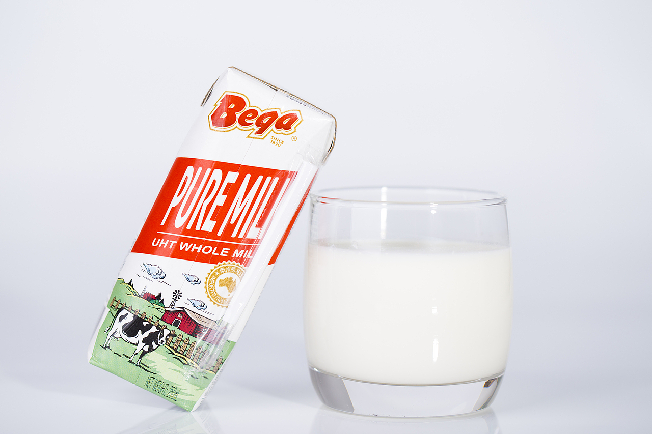 澳大利亚进口百嘉全脂纯牛奶