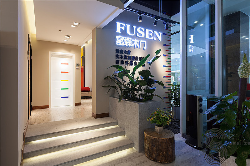 富森木门北门富森美家居旗舰店室内设计（图ZNDQ4NDc3Mjg=） - 家装设计 - 站酷设计师成都私享设计工社原创素材 - 站酷ZCOOL