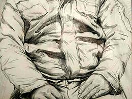 人物半身像和頭像素描寫生