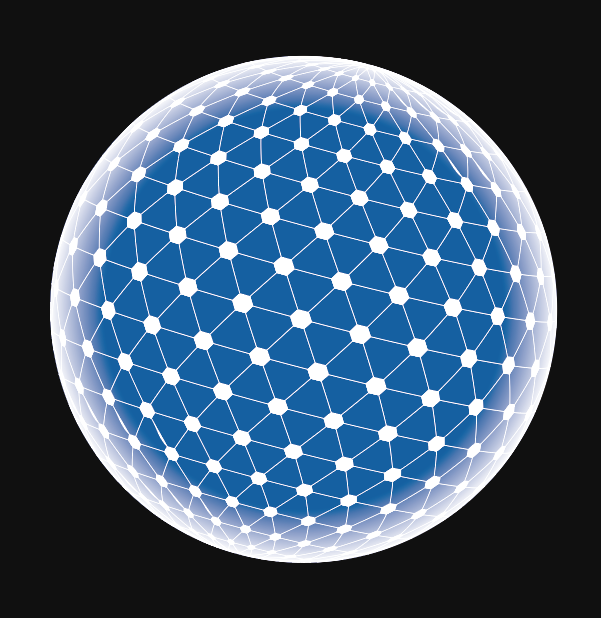 用ai制作炫酷科技感3d立体球