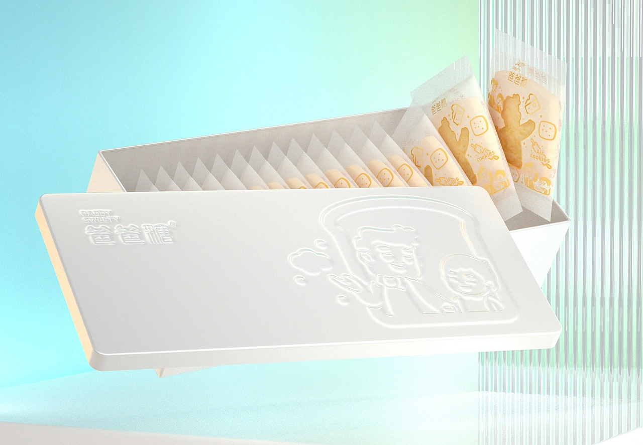 尚智&times;爸爸糖｜系列包装升级 | 礼盒包装｜IP插画包装