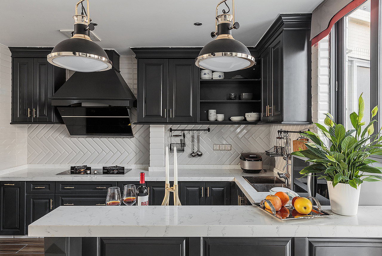 之境内建筑 | 四川内江180平深色装修的家你敢拥有不?