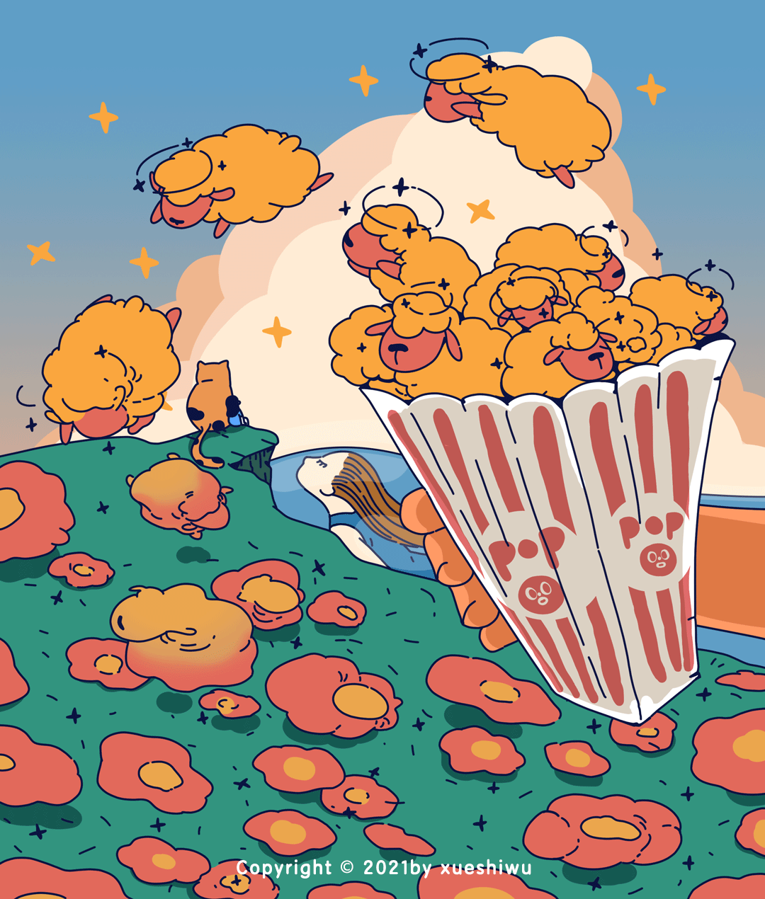 小犀牛插画合集1（图ZMjQ5Njc5NjMy） - 新锐潮流插画 - 站酷设计师薛十五原创素材 - 站酷ZCOOL