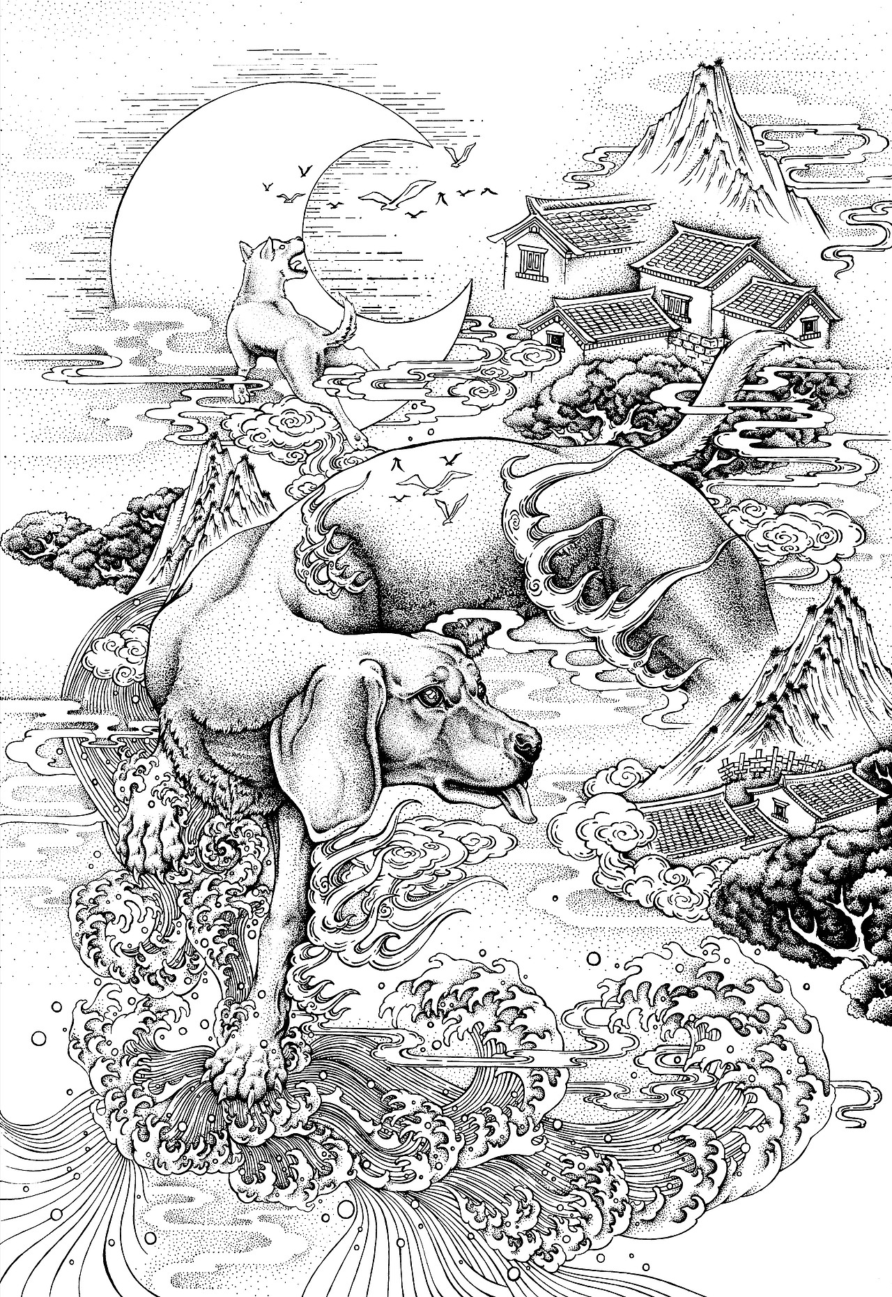 生肖（图ZNDg3ODI1MzI=） - 商业插画 - 站酷设计师藏____原创素材 - 站酷ZCOOL